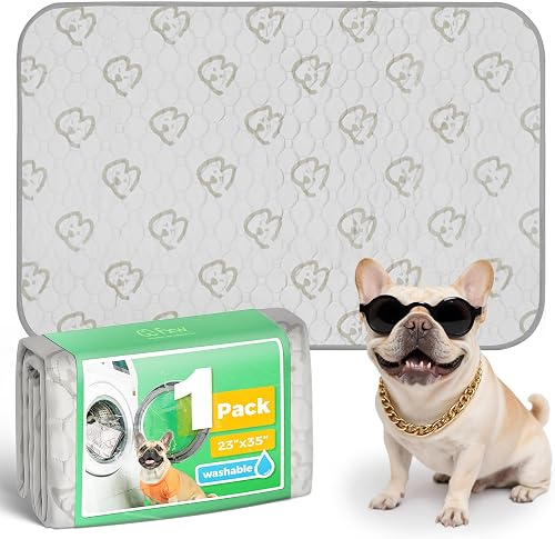 FXW Washable Pee Pads for Dogs, Puppy Pads with Super Absorbent, Specifically Designed for 36inch Cages, Rectangle, 35" x 23", 1 Pack