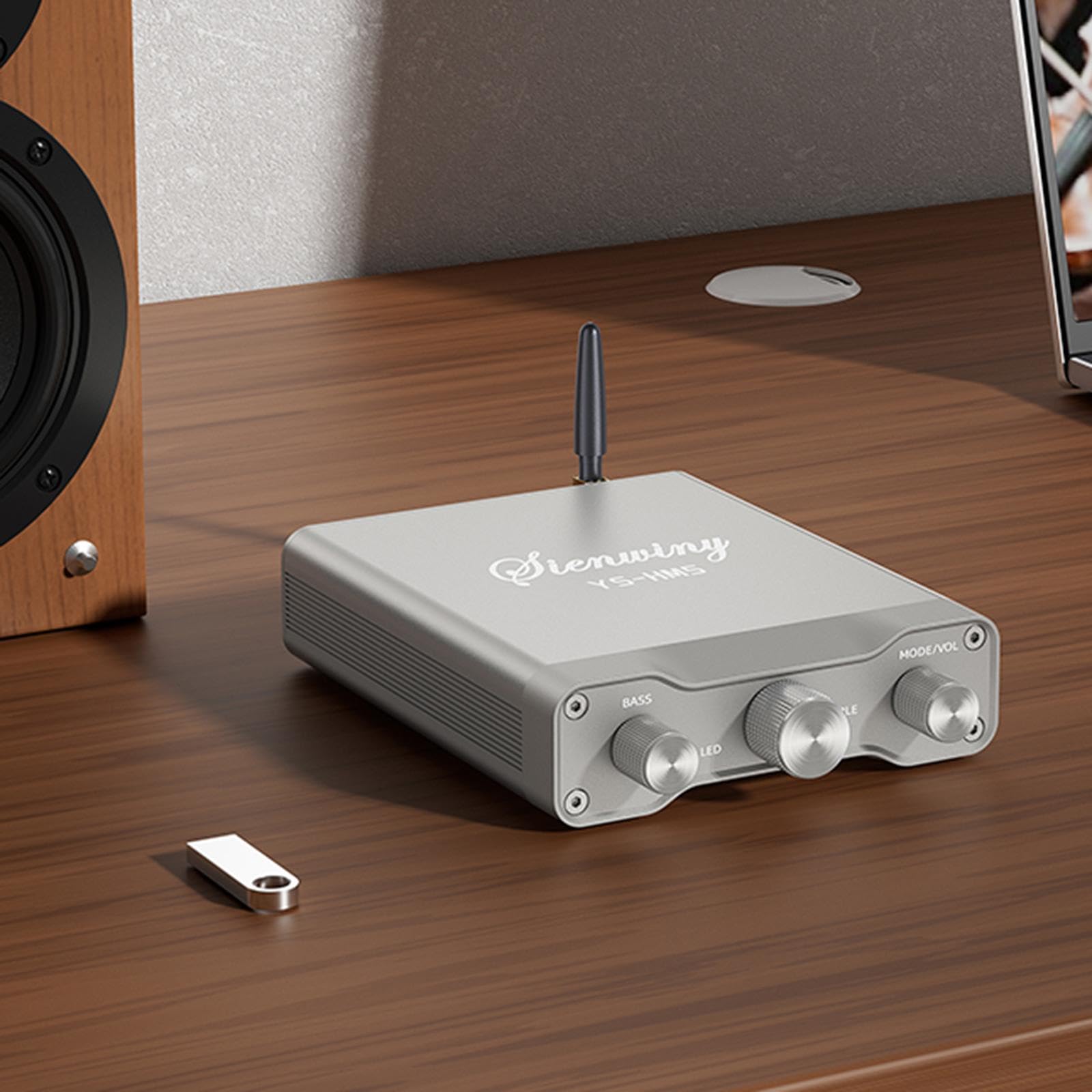 predolo Scheda Amplificatore Digitale 220W+220W per configurazioni Audio, modulo Amplificatore Audio ad Alta Potenza, affidabile, Compatto, Protezione