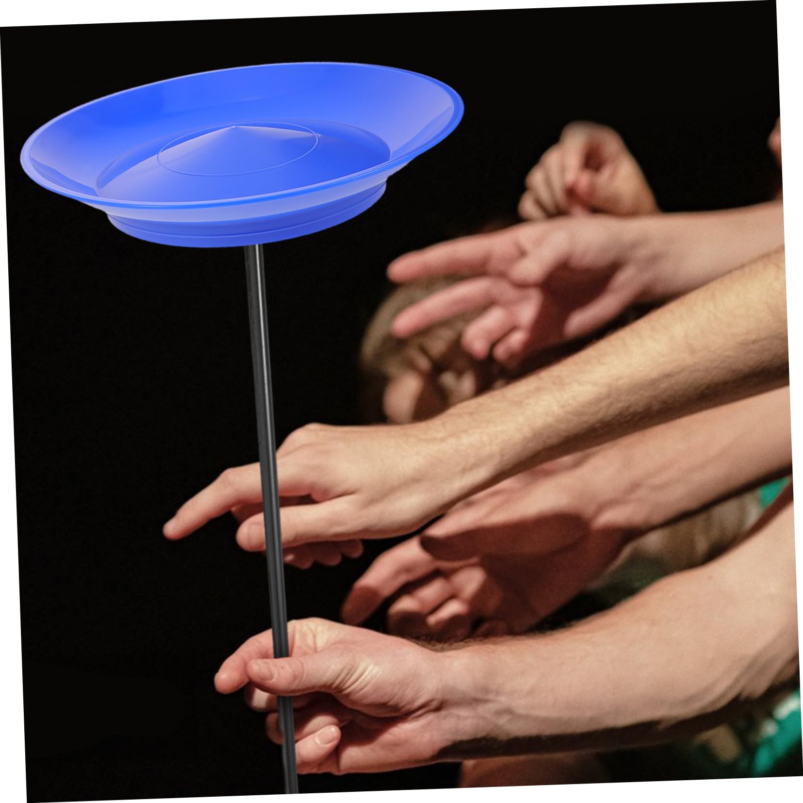 Mikikit Kit Con Piatti Rotanti e Bastoncini in Plastica Per Gare Di Circo e Giochi Di Società Per Ragazza e Adulti Attrezzi Per Stabilità e Street Art