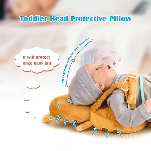 Miniatura 3 de Mochila protectora para la cabeza del bebé, productos de seguridad para bebés, protección de la cabeza del bebé para gatear y caminar