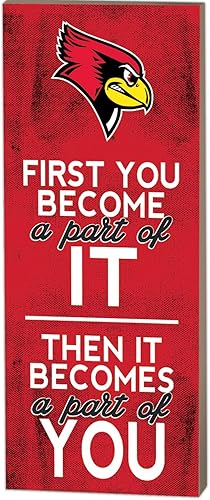 7x18 First You Become Illinois State Redbirds disponible en Yaxa Peru