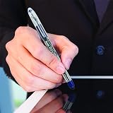Pentel RSVP STYLUS Ballpoint Pen, Medium Line, Blue Ink, Box of 12 (BK91L-C) – view 9