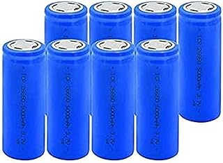 Rechargeable Batteries 3 7V 26650 5000Mah Lithium Li Ion Batteries 8 Pieces