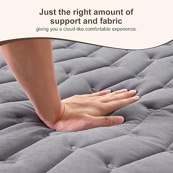 Premium Foam Japanese Futon Floor Mattress Queen Size 60x 80,100% High Density Foam Comfortable Floor Mattress,3.2 Thicken Foldable Sleeping Pad,Dormitory Tatami Mat,for Adult and Kids (Gray)