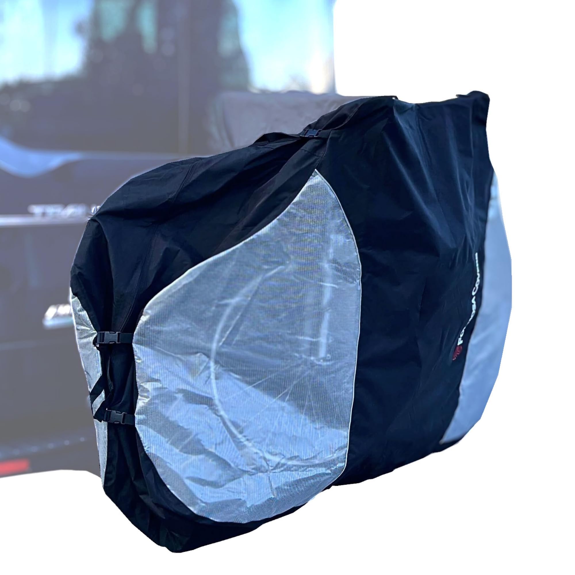 bike cover for transport on rack