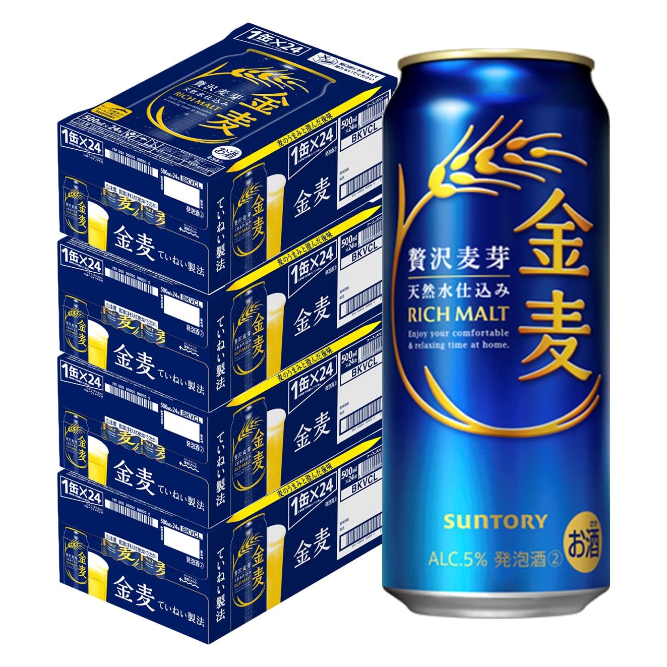 Amazon.co.jp: 【10月より金麦(発泡酒2)の酒税が上がります】金麦