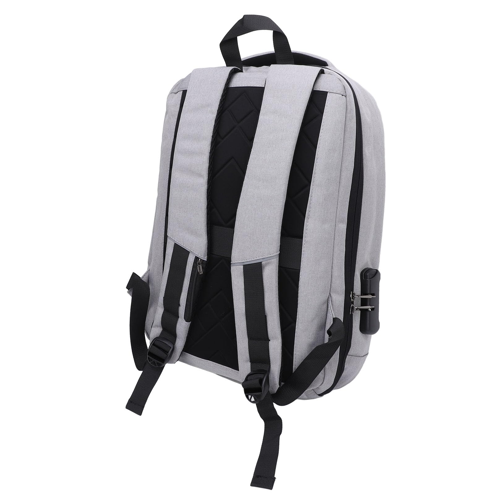 SENECESLI Backpack Mini Starlink, Custodia da Viaggio Mini con Porta di Ricarica USB e Blocco Combinato, Zaino con Blocco Password Anti -furto per Il Laptop Mini Accessori