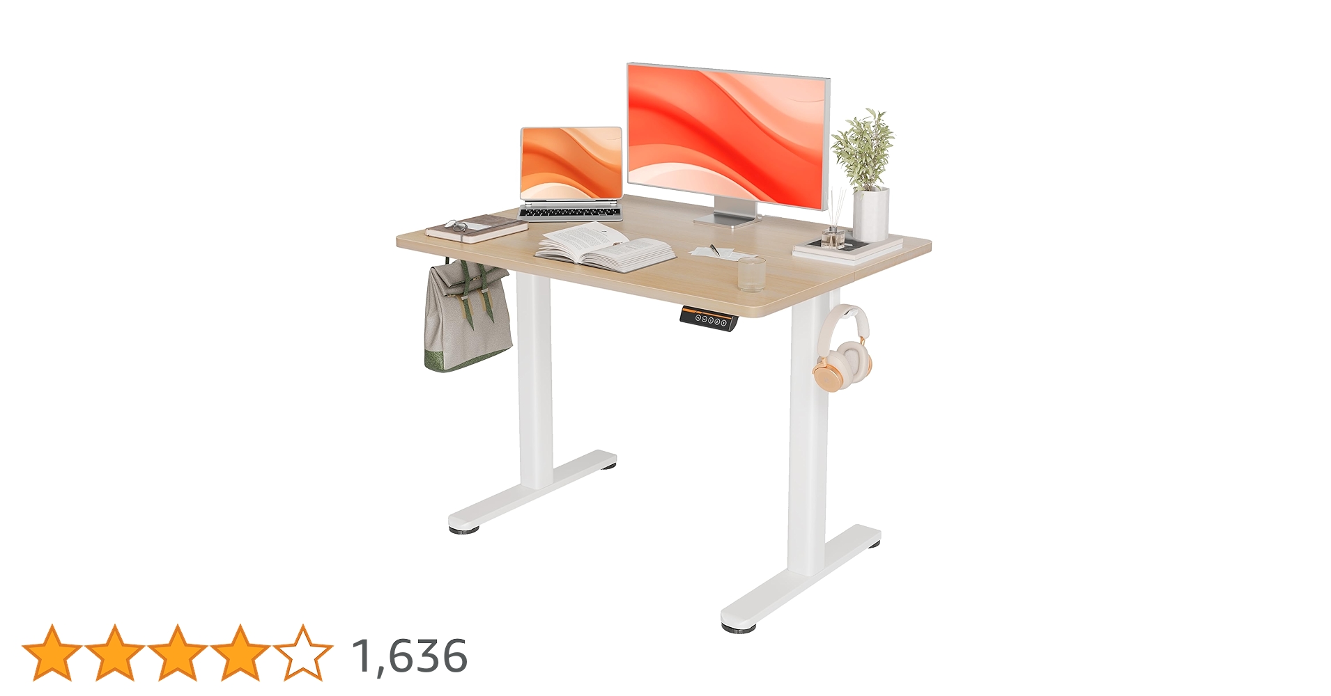 Amazon | Claiks 昇降デスク 初心者向け スタンディングデスク