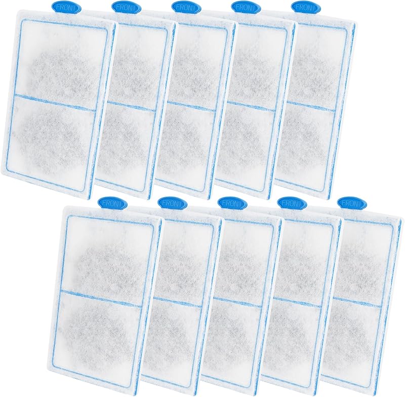 Refil de Carvão para Filtro de Aquário hygger HG149-M HG149-L, Pacote com 10