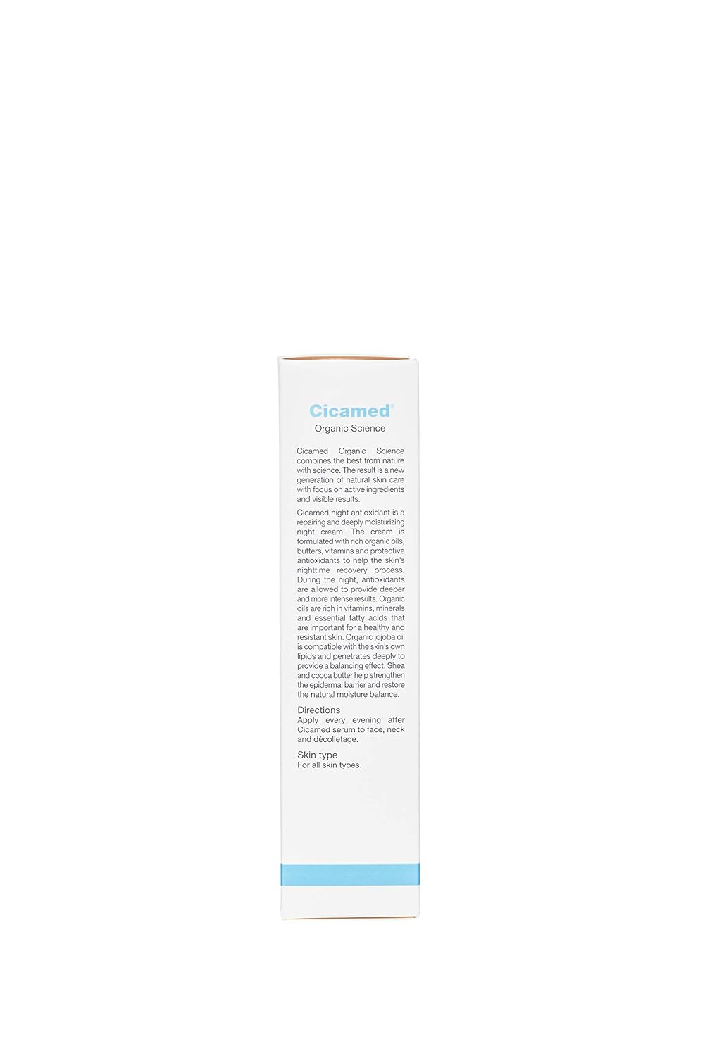 Cicamed Advanced Night Repair Antioxidant Facial Moisturizer Cream, Organic Science - Image 5