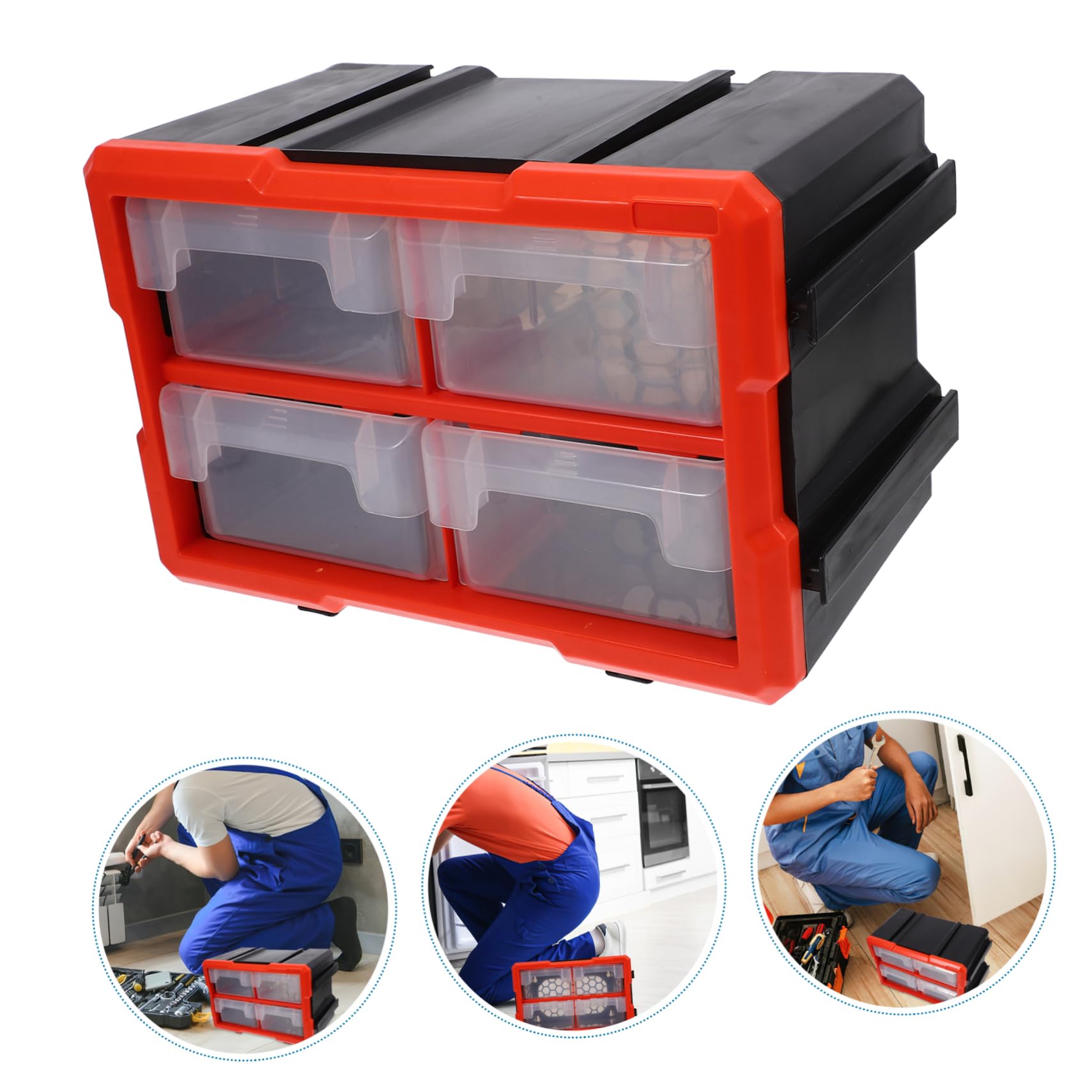 Organizador de Piezas Pequeñas Cajones Pvc Modular