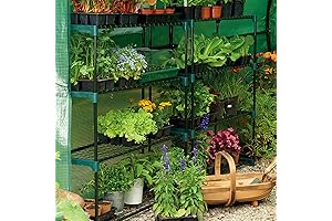 KINZZY Greenhouse Shelves: Premium Plant Paradise
