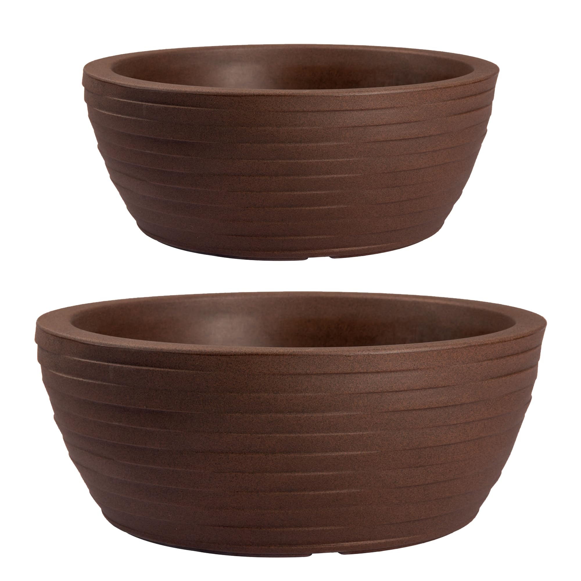 Tecnokit NICOLI THETIS ELEGANCE, EFEKT 3D, Żywica, ŚREDNICA CM 30 CM 40, WEWNĘTRZ (2 szt. CM 30 + 40, ANTRACITE)