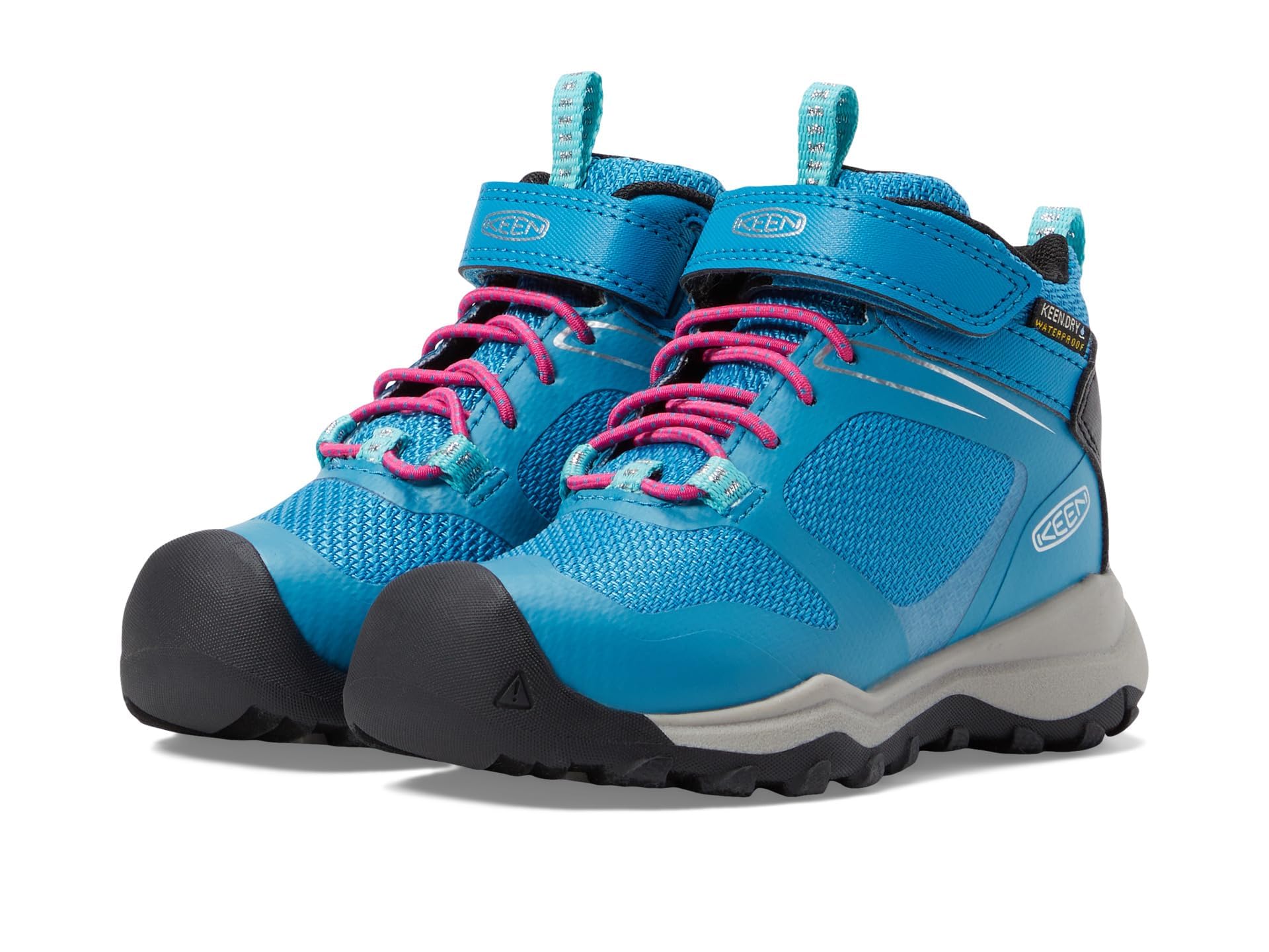 KEEN Wanduro Mid Height Waterproof Easy On Durable Sneaker Hiking Boots