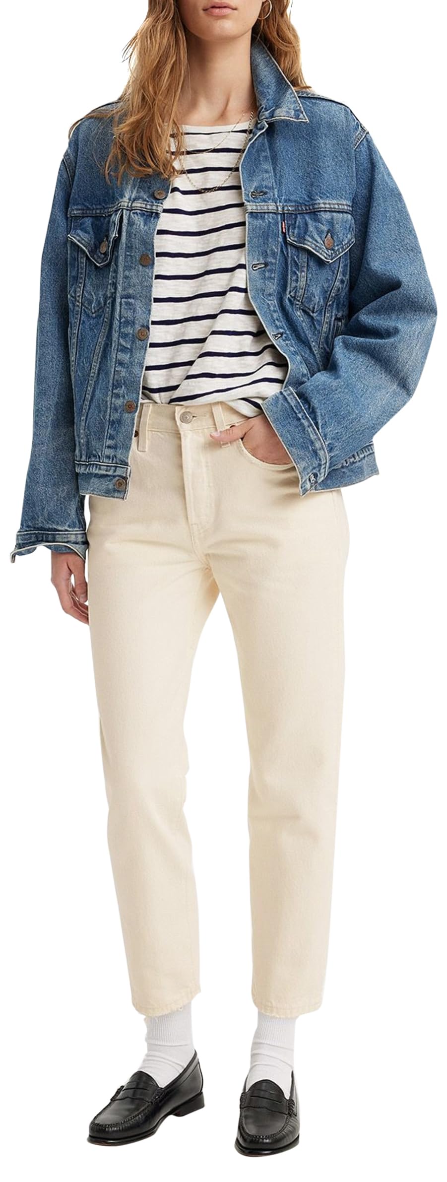 Levi's 501 Crop Jeans Donna