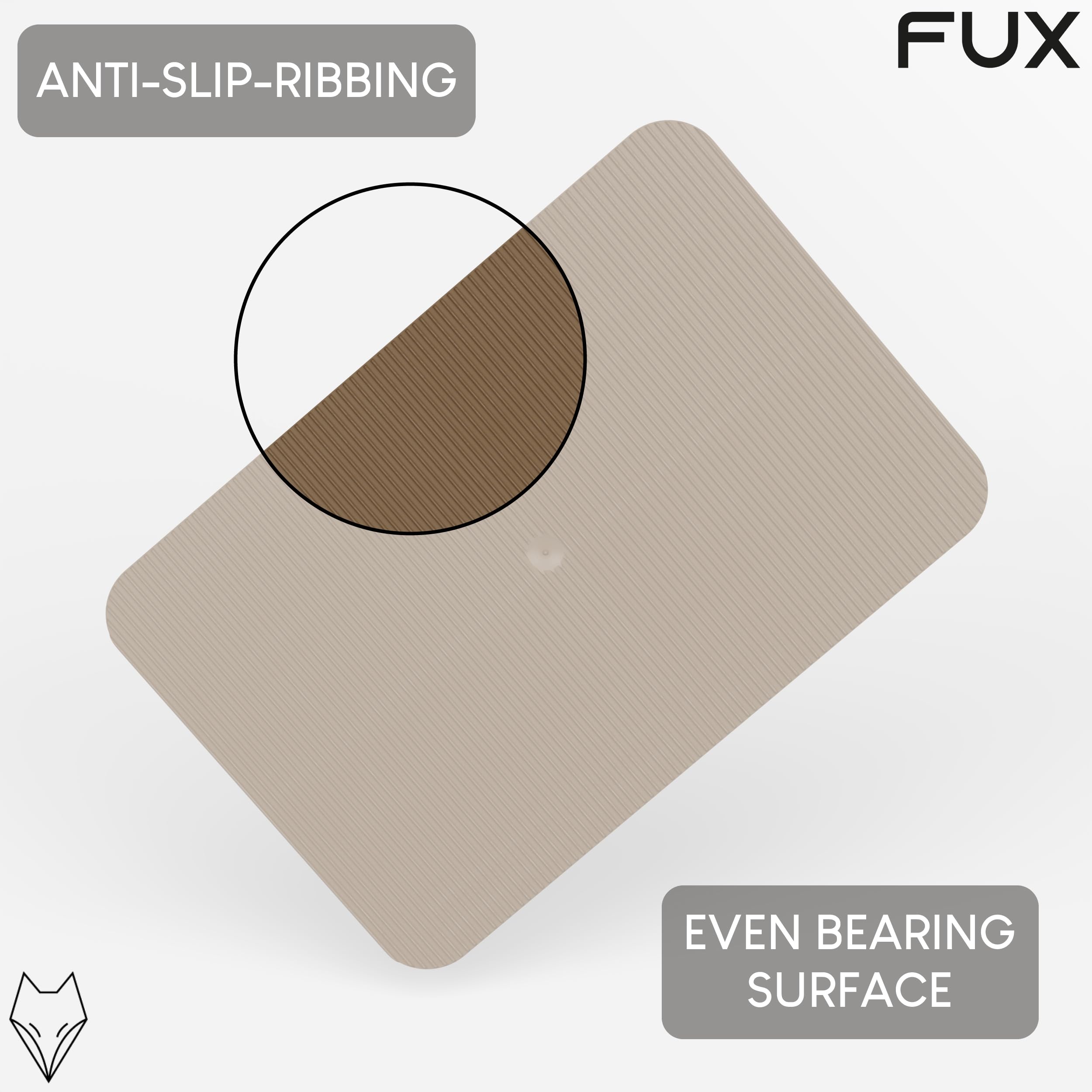 FUX Glazing Packers 100 - Heavy Duty Plastic Shims & Spacers 60x40x10mm for Building & DIY, Brown - Image 4
