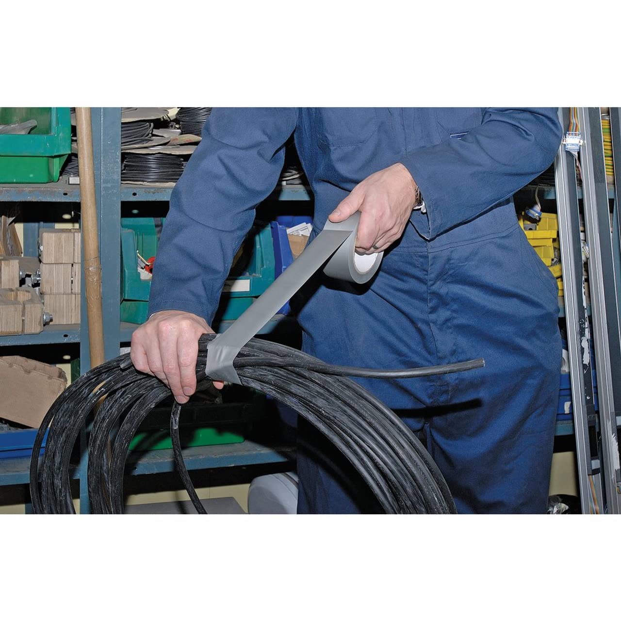 Draper 30M X 50Mm Grey Duct Tape Roll