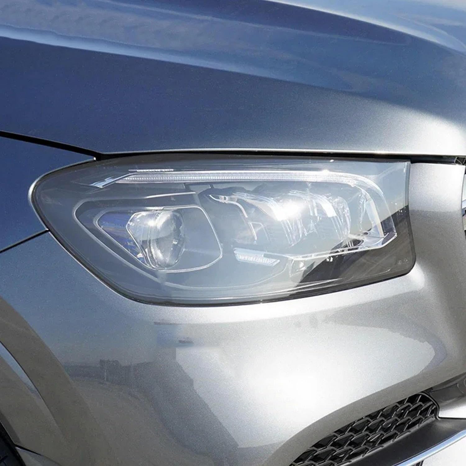Film protection phares Mercedes GLS 2020 contre jaunissement et impacts