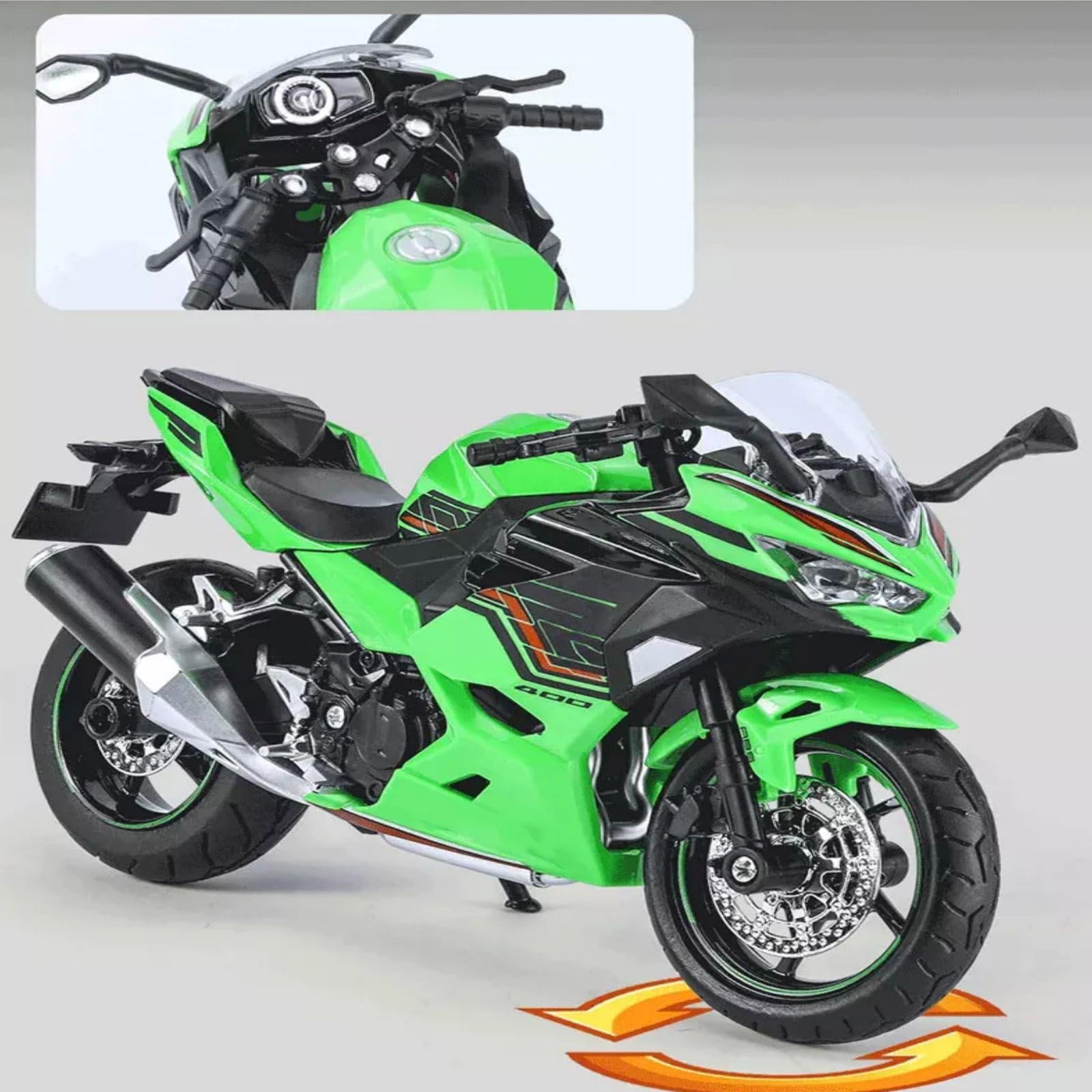ミニチュア　ヴィンテージバイク　金属製 約40cm 楽天市場】【20%OFFクーポン〜】ミニカー オートバイおもちゃ