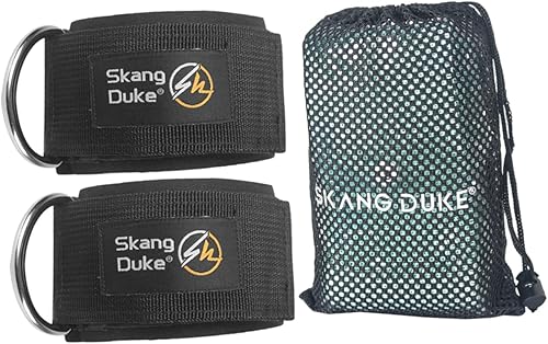 Miniatura 7 de Kisangel 2 Conjuntos de bandas de resistencia de tobillo bandas elásticas Fitness de resistencia Correa de pie para máquina de cable Accesorios de