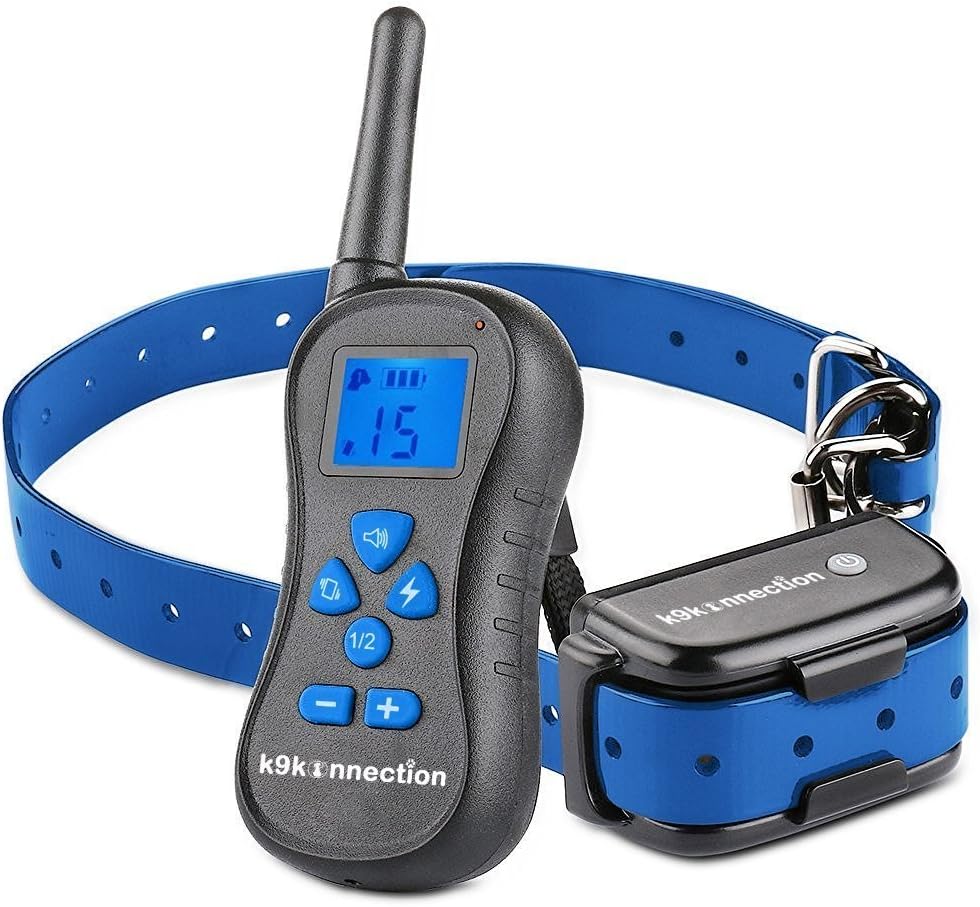 DOG TRAINING COLLAR WITH REMOTE | Electric, Rechargeable and 100% Waterproof with Beep, Vibration and Stimulation Static Pulse |…