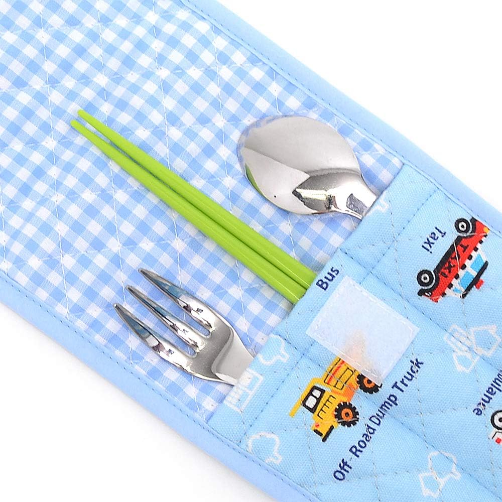 Cutlery case Full Throttle Work car (Light Blue) N4623400