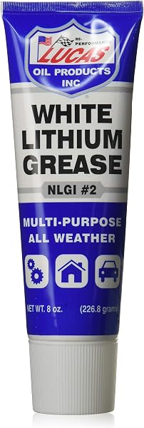 White Lithium Grease/12x1/ 8 Ounce - 1