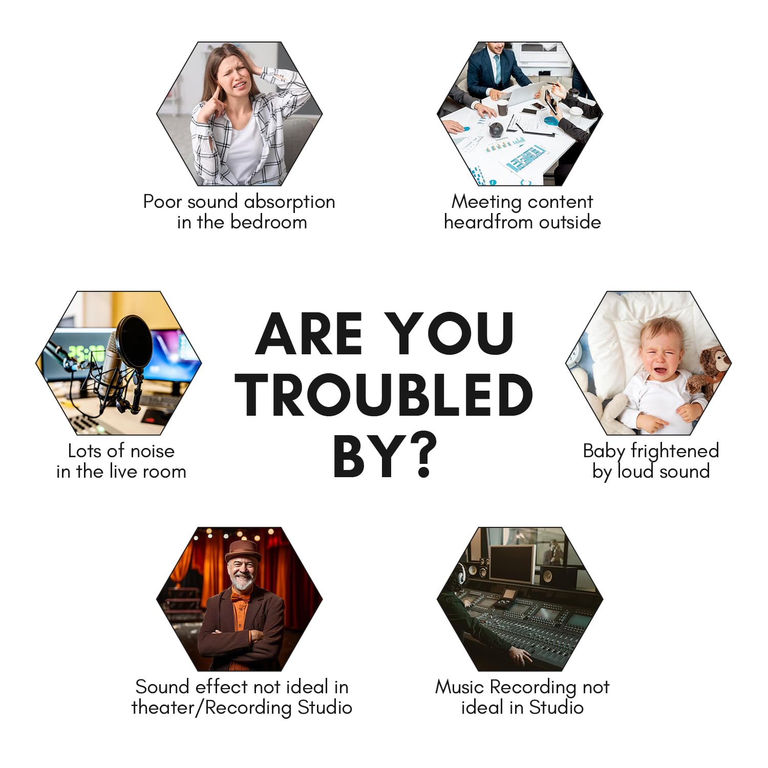 Pannelli Fonoassorbenti Piramidali 48 Pezzi - Assorbimento Acustico Pareti E Soffitti, 30x30x5 Cm - Foto 5