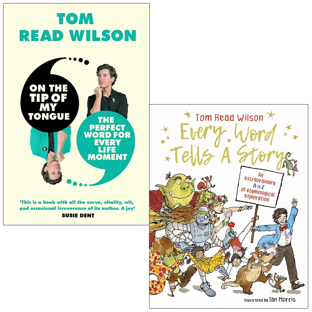 Tom Read Wilson 2 Books Collection Set (On the Tip of My Tongue, Every