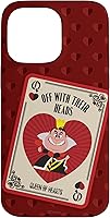 Vista 21 de iPhone 16 Disney Villains The Queen of Hearts Off With Their Heads - Carcasa roja