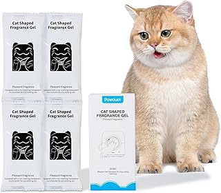 Fragrance Gel for Pawduct Automatic Cat Litter Box Self Cleaning, Odor Removal, Fresh Air for Cat Litter Box, Random Scents (4 PCS)
