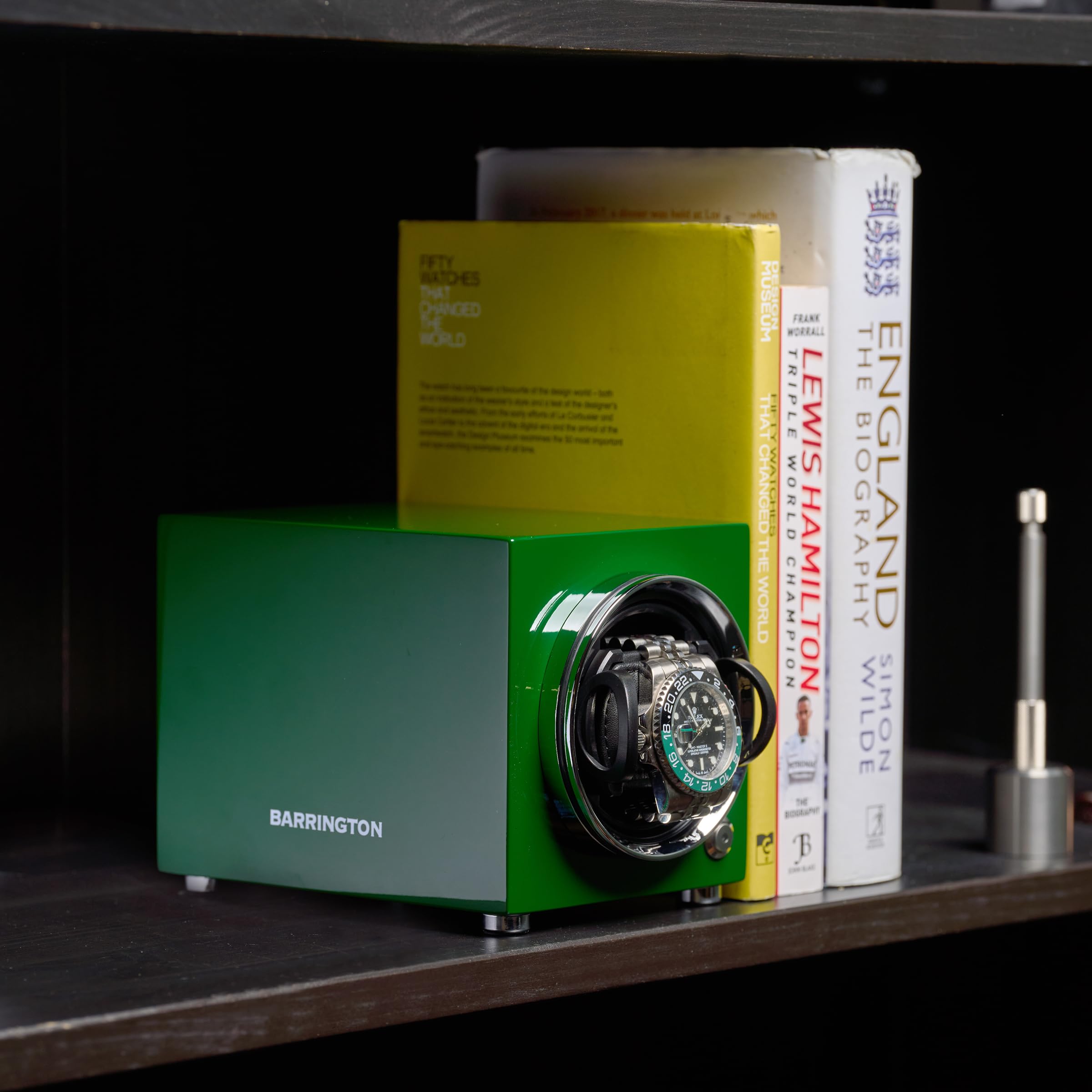 BARRINGTON Automatischer Uhrenbeweger Box | Einzeluhrenbeweger | leiser japanischer Motor | verstellbar TPD 650-1950