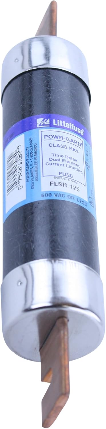 Littelfuse FLSR-125 (125A), 600VAC/300VDC, Dual Element Time-Delay Class RK5 Fuse