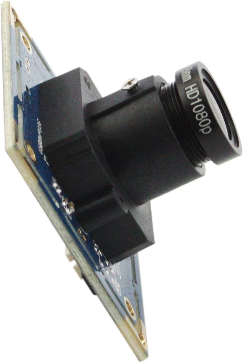 ELP 8mp usb Camera Module 2448p Webcam Board 2.8mm Wide Angle Lens Web Cam Smart Embedded Camera IMX179 4k usb webcam module,8megapixel HD Industrial Laptop USB Camera for Windows/Linux/Android/mas Os