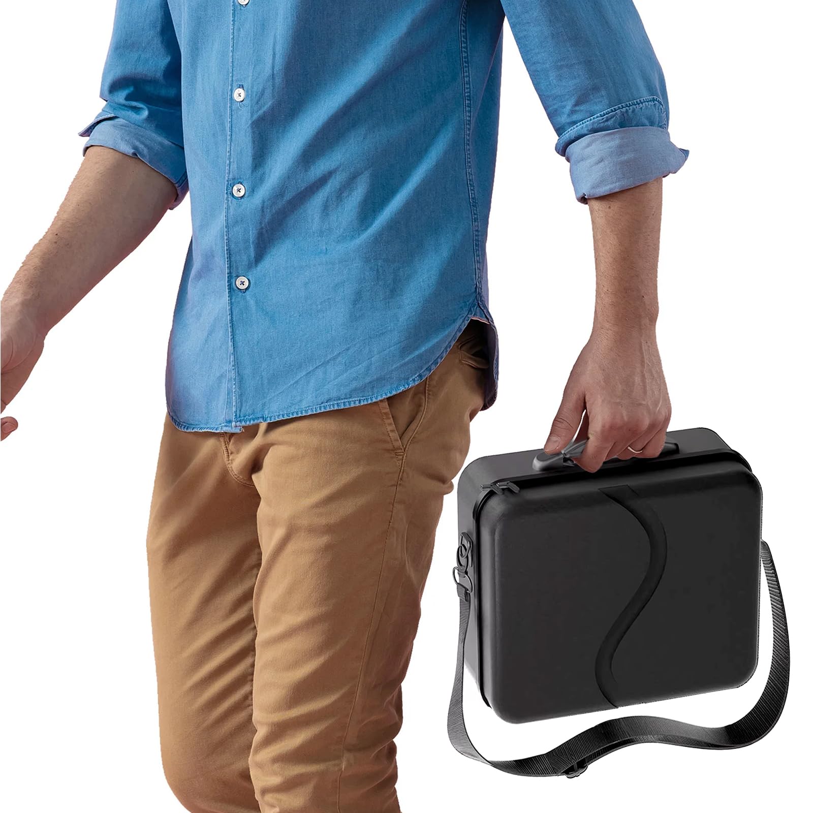 Gaekol Switch 2 Custodia per Nintendo Switch 2 (2025), custodia rigida portatile con protezione completa, custodia da viaggio con 18 slot per schede di gioco, borsa da trasporto impermeabile per