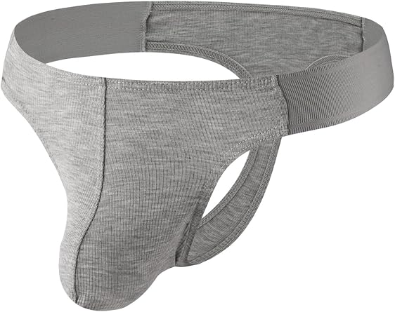 Summer Code Mens Thong G-String Underwear Stretchy Airy Under Panties Male Solid Bikini T Back Pants