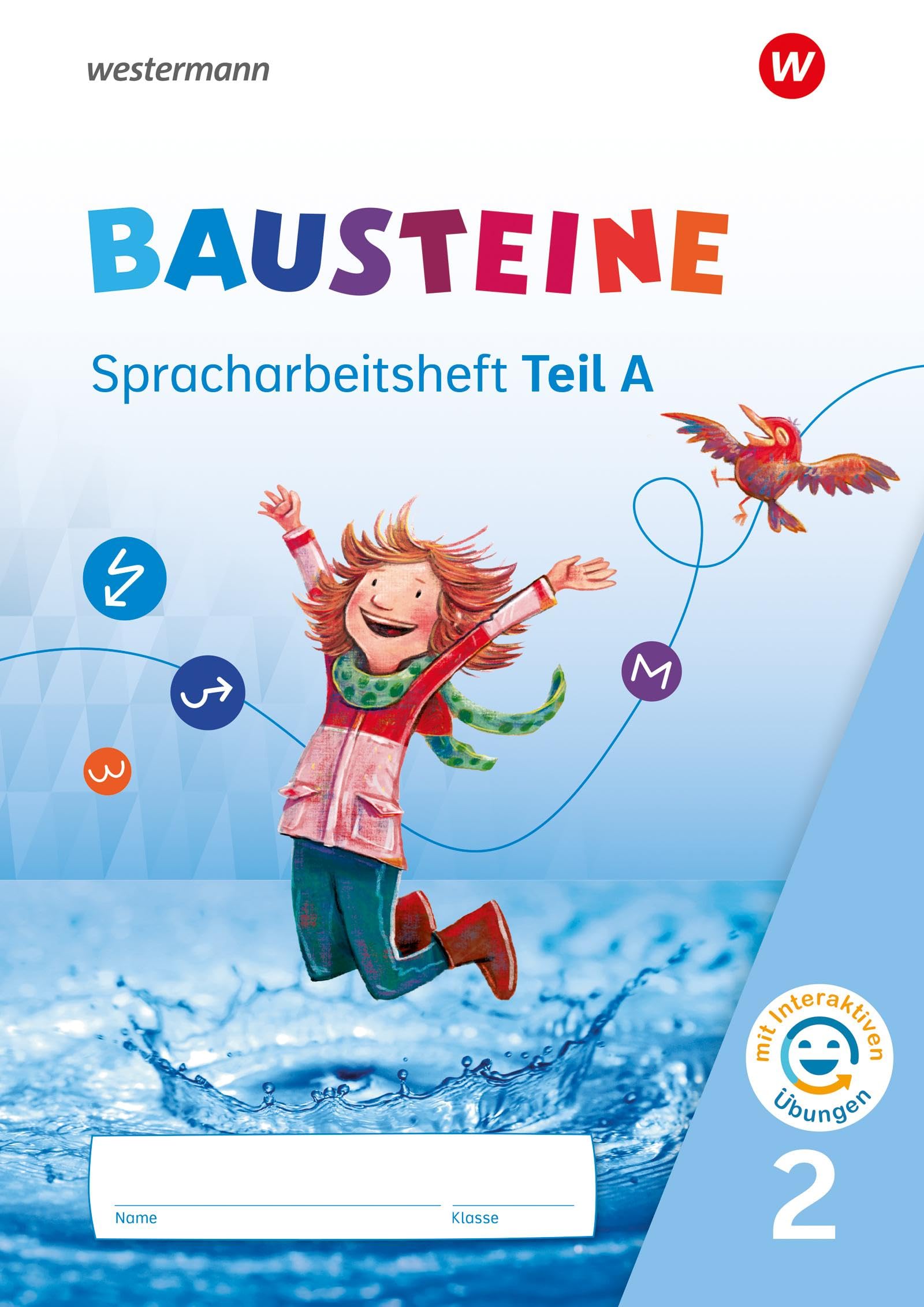 BAUSTEINE Sprachbuch und Spracharbeitshefte - Ausgabe 2021: Spracharbeitsheft 2 mit Interaktiven Übungen