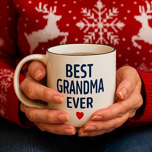 Miniatura 7 de Triple Gifffted Worlds Best Grandparents - Tazas de café para abuela y abuelo, ideas de regalos de nietos, nietos, nuevo anuncio de abuelos por