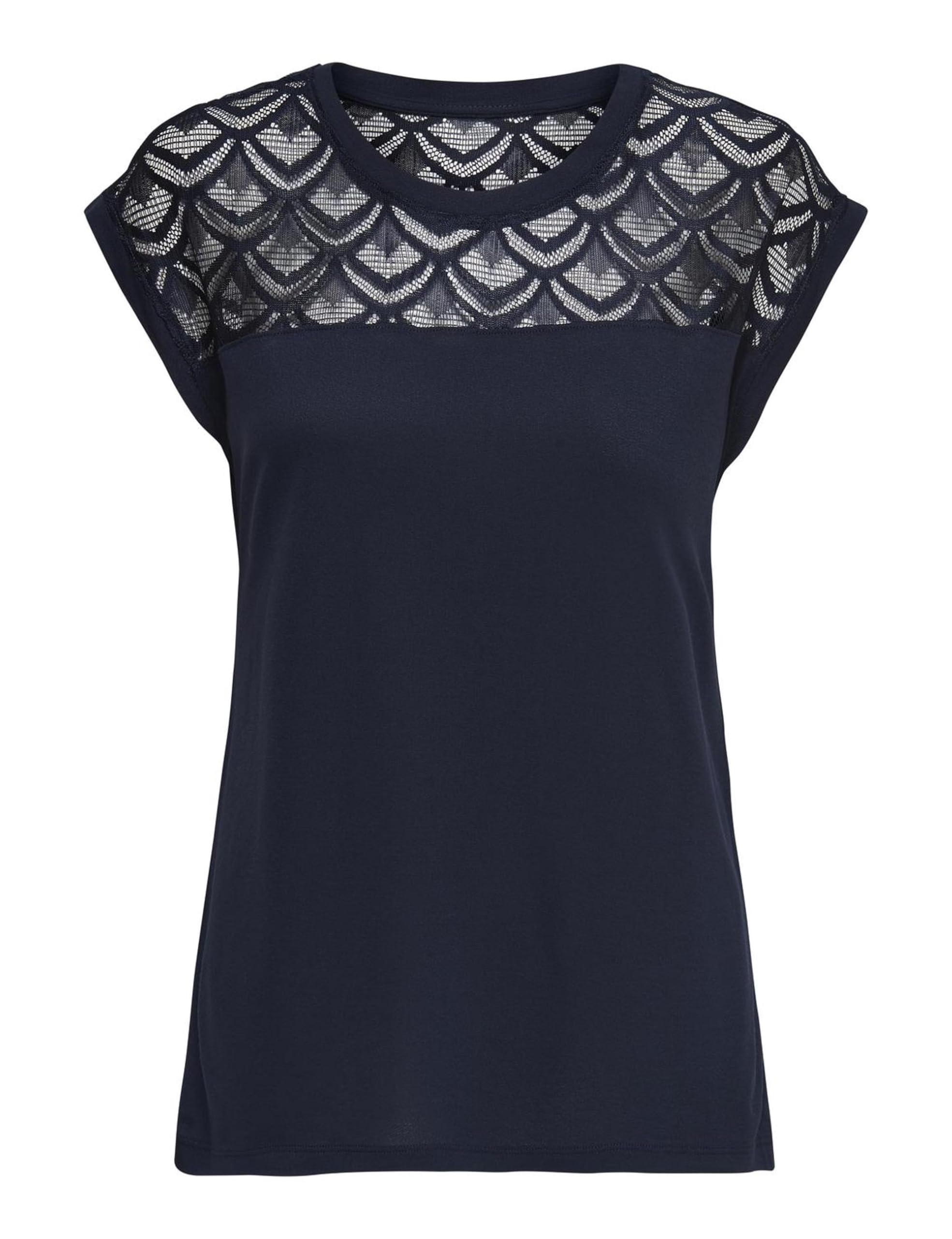 ONLY NOS Damen onlNICOLE S/S Mix TOP NOOS T-Shirt, per Pack Blau (Night Sky Night Sky), 38 (Herstellergröße: M)