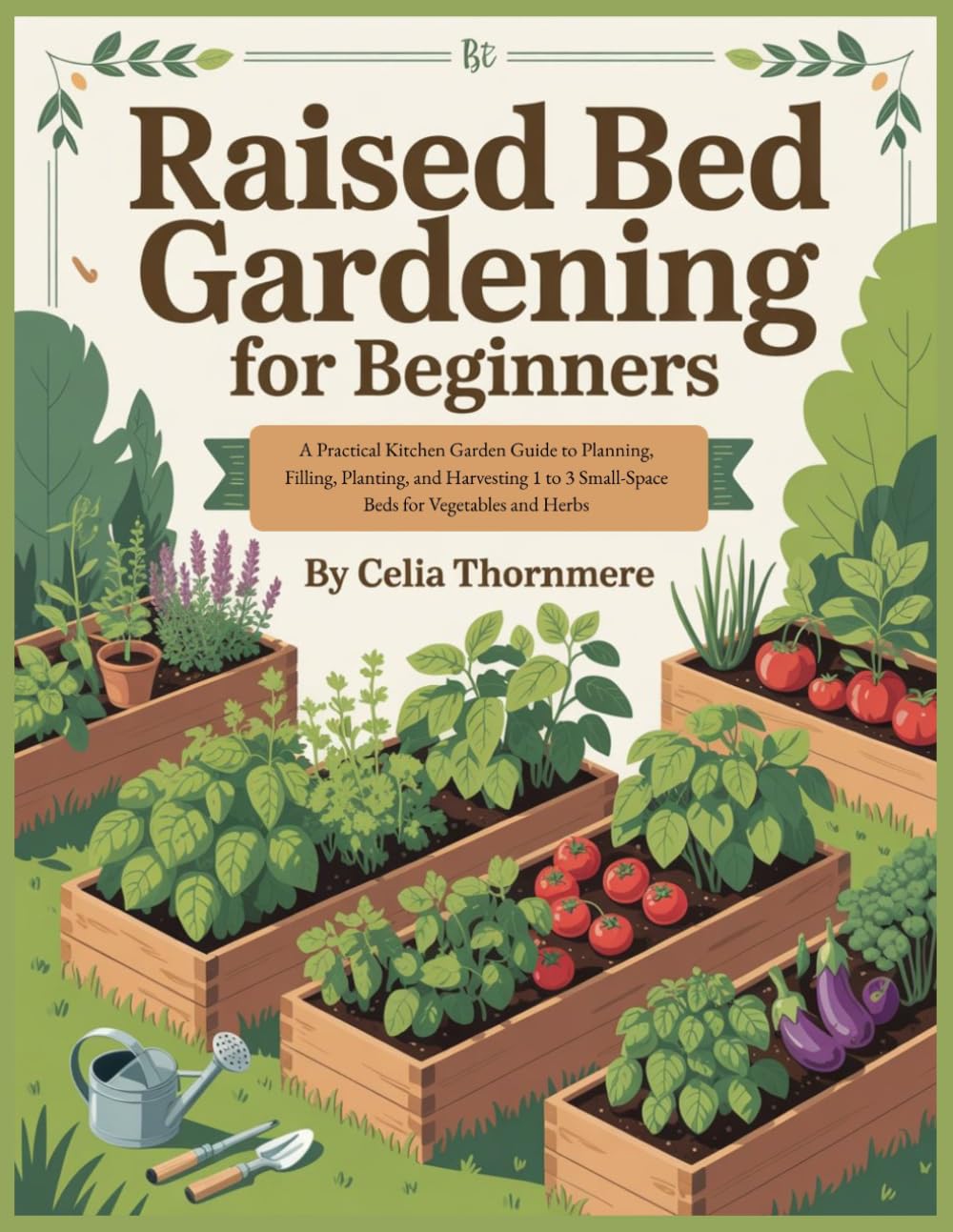 Raised Bed Gardening For Beginners: A Practical Kitchen Garden Guide to Planning, Filling, Planting, and Harvesting 1 to 3 Small-Space Beds for Vegetables and Herbs