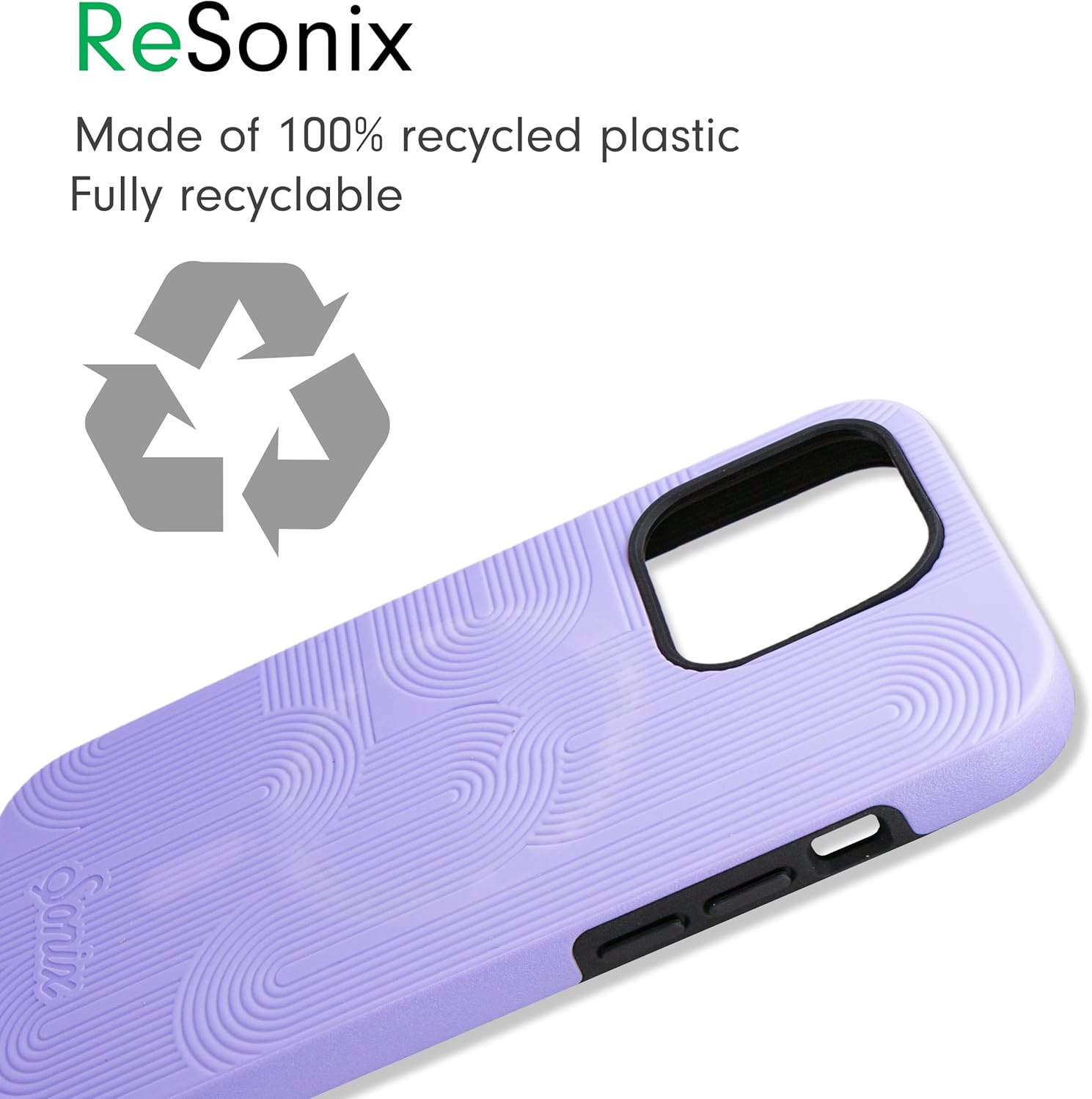 Sonix Case for iPhone 14 Pro | Compatible with MagSafe | 10ft Drop Tested | ReSonix Lavender Purple - Image 2