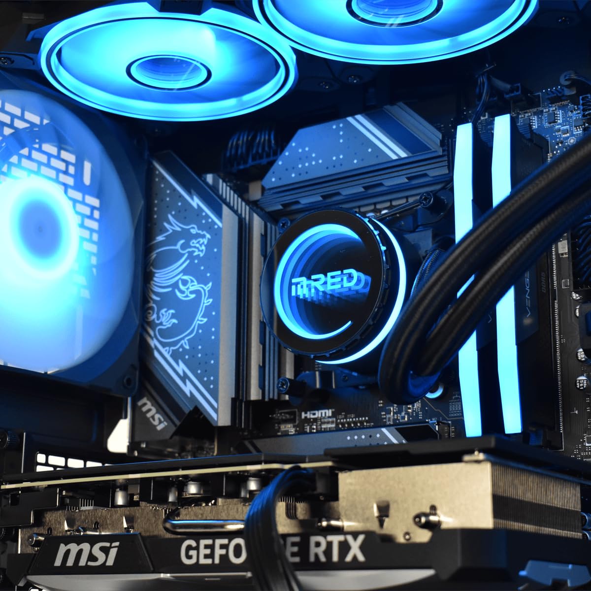Pc Gamer M.Red - RTX 4070Ti Super - i7 14700KF - 32Go DDR5-2To NVMe - CBT014-04