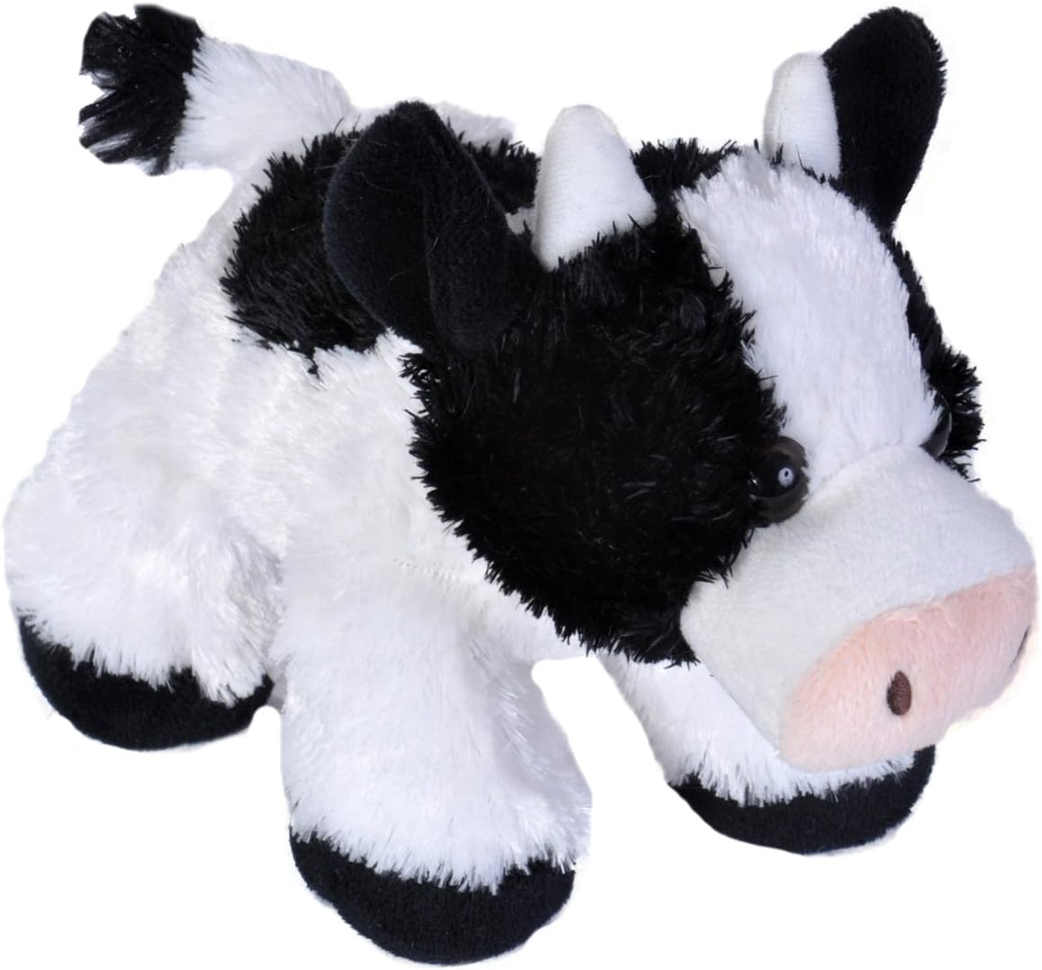 Wild Republic - Hug'ems, Peluche Vaca, 18 cm (18091)