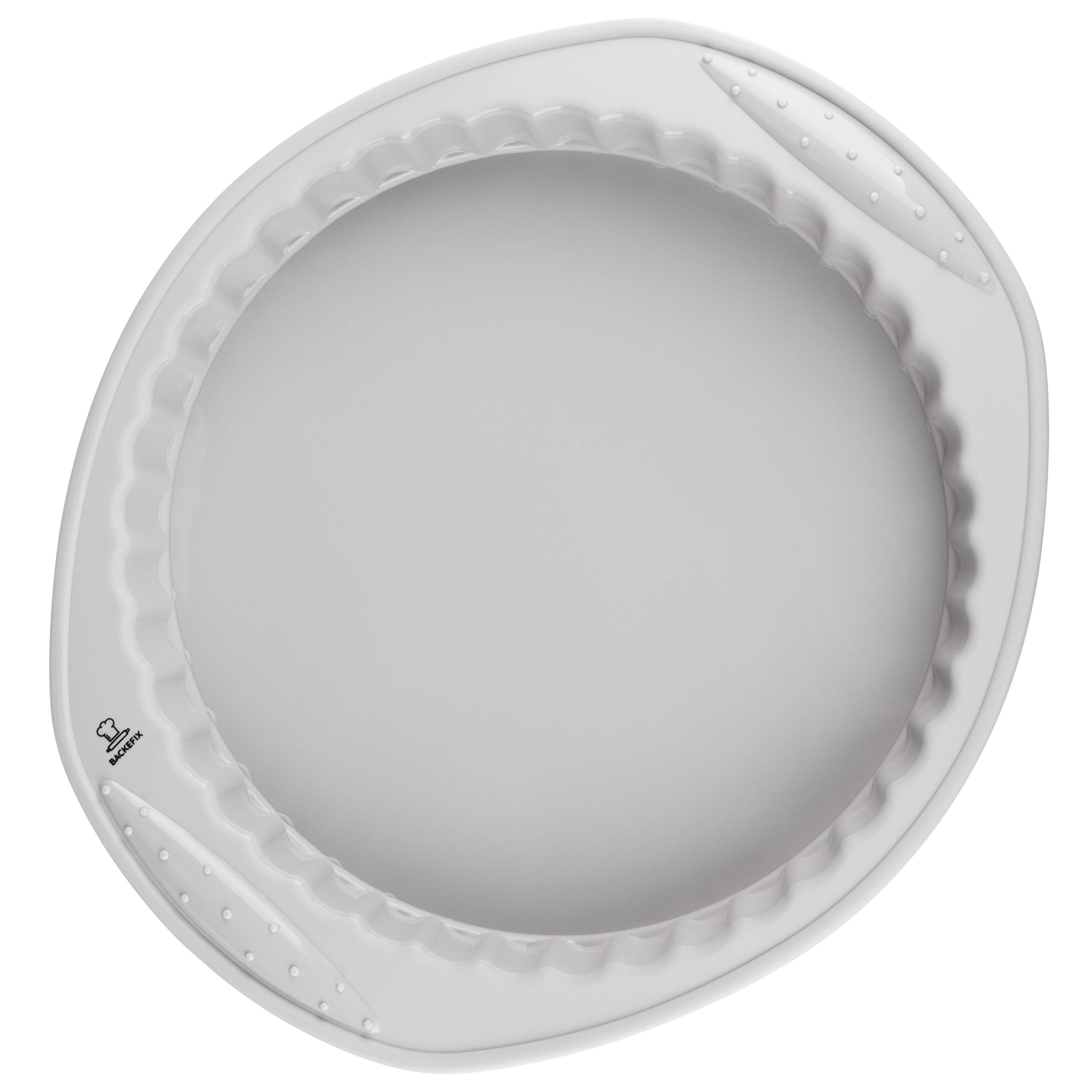 Backefix Herbruikbare muffinvormpjes, siliconen, BPA-vrij, in set van 24, volgens Duitse standaard, muffin vormen, anti-aanbak zonder invetten, stabiel en dikwandig, muffinvorm afzonderlijk 7,5 x 4 cm