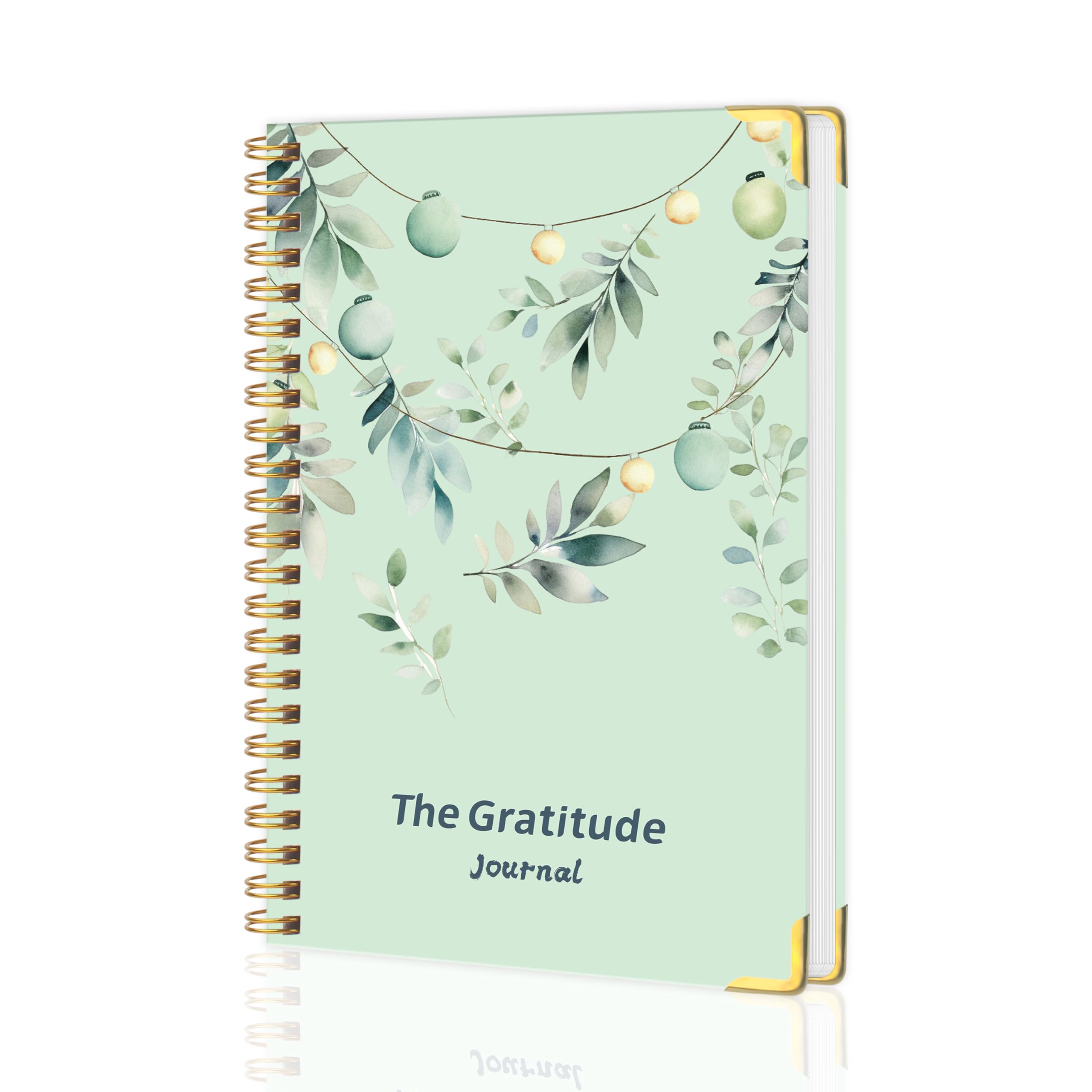 Gratitude Journal for Women and Men with Guided Prompts, 5.9 x 8.6 Inches