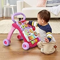 Vista 8 de VTech Andador de aprendizaje Sit-to-Stand (embalaje sin frustración), color rosa