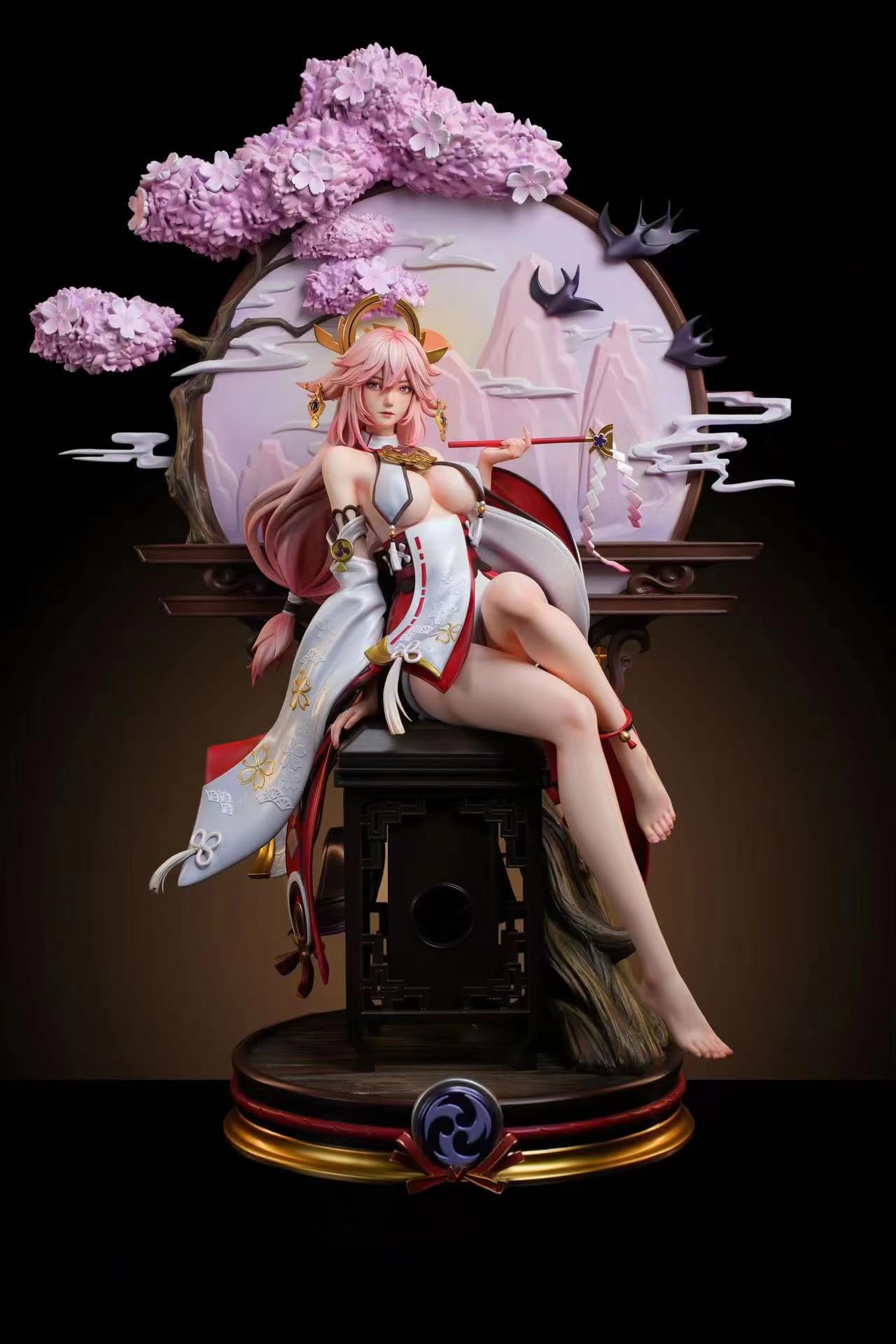 Amazon | 八重神子 やえみこ フィギュア 下着Ver. 1/4スケール 塗装