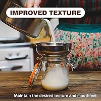 Vista 5 de Polvo de metilcelulosa - Polvo de metilcelulosa pura de 3.5 onzas para fondant, estabilizador de helado, espesante de metilcelulosa de grado