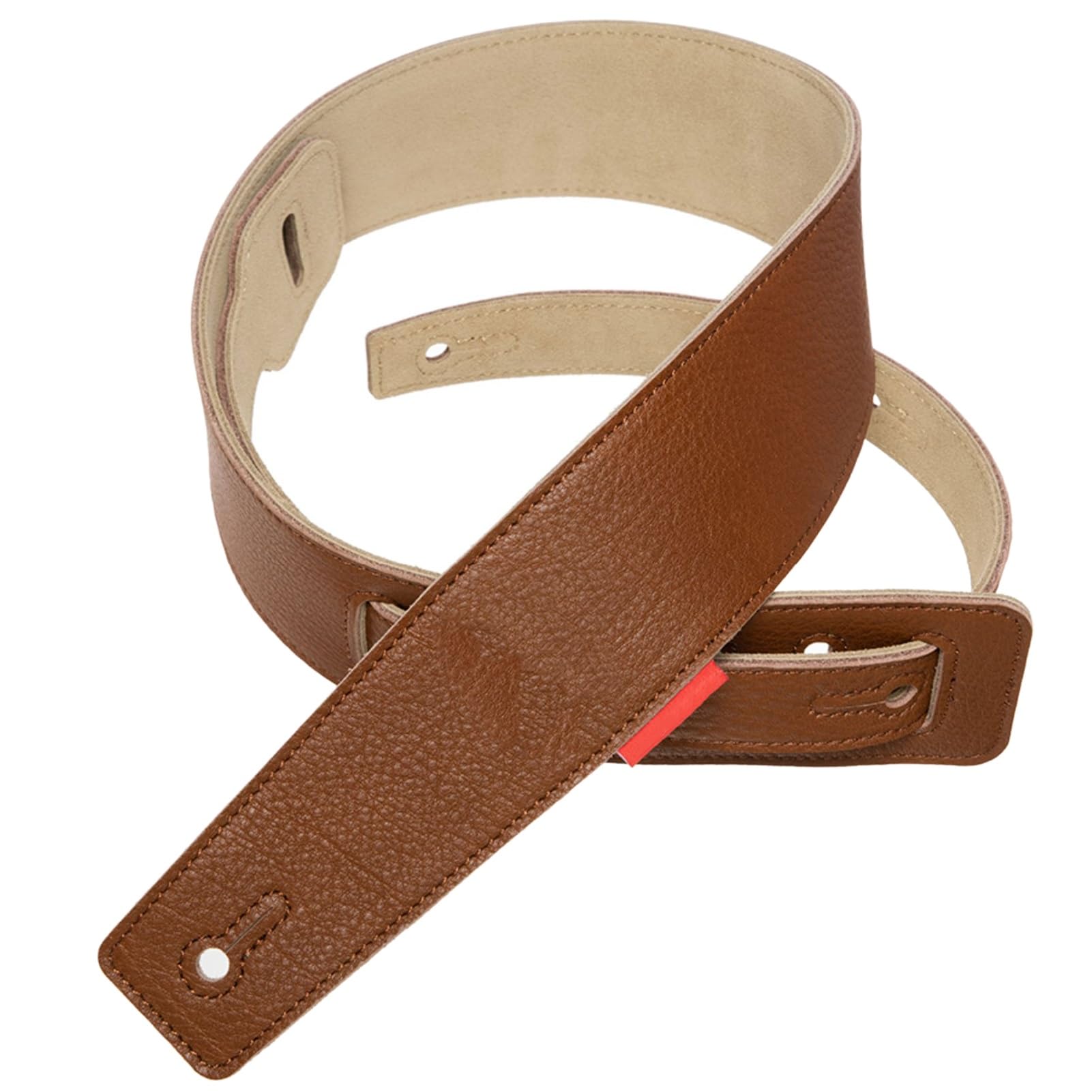 Guitar Strap Skórzany pasek do gitary, 3-calowy szeroki, regulowana długość od 40 "do 49", do gitary basowej/elektrycznej/akustycznej