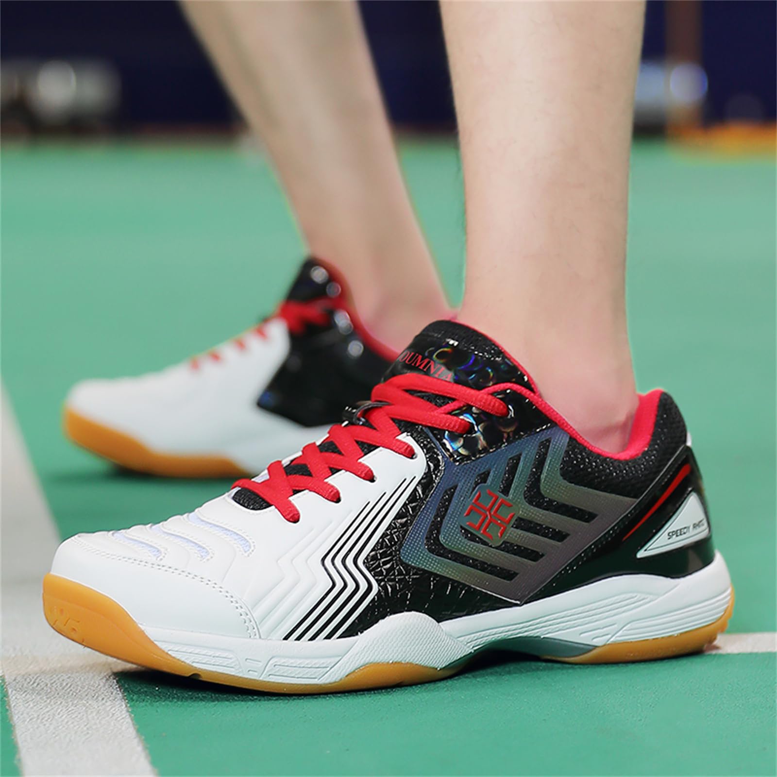 Męskie buty do badmintona pickleball tenisówki antypoślizgowe lekkie buty sportowe do gry w hali